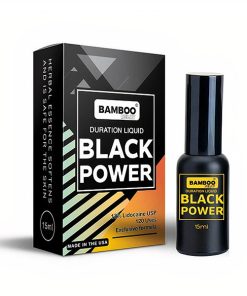 Chai Xịt Bambo Black Power Delay 15ml Thế Hệ Mới
