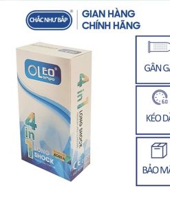 Bao Cao Su Oleo Lampo 4 In 1 Gân Gai New