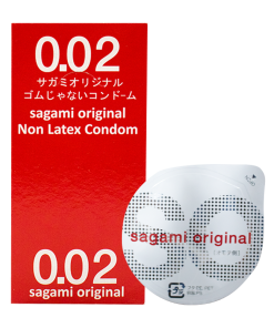 Bao Cao Su Sagami 0.02 Cao Cấp - Hộp 10 cái